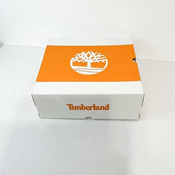 Timberland NWB Sz 8 Jet Black White Ledge Mid PrimaLoft Pull-On Snow Boots