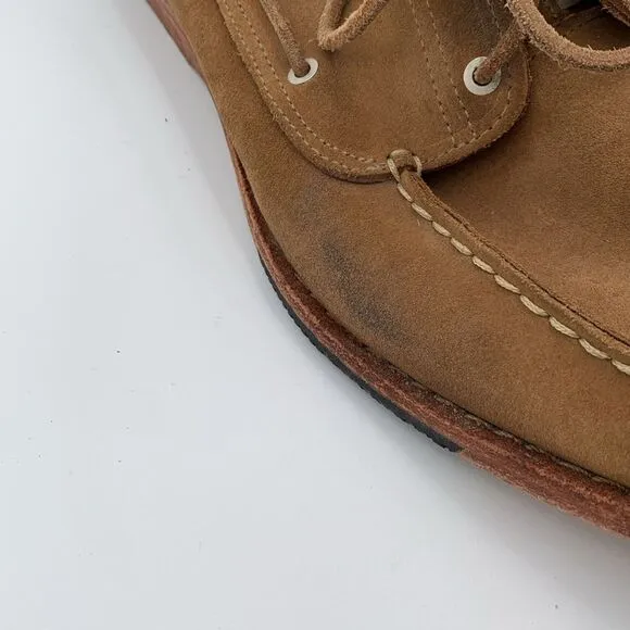 Timberland slip on men’s loafers classic brown suede leather men’s size 10