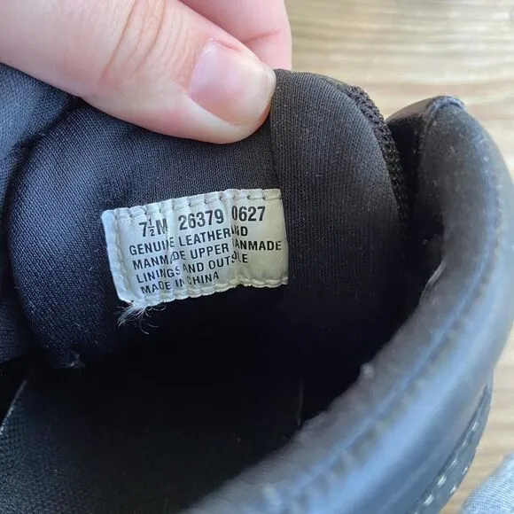 Timberland Black High Top Sneakers Men's 7.5