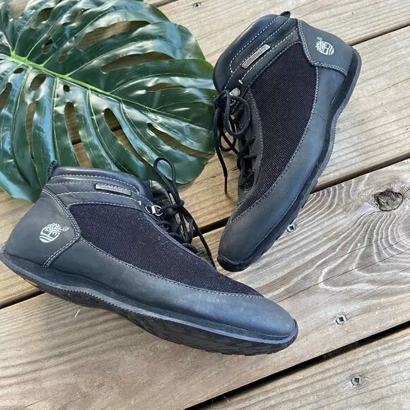 Timberland Black High Top Sneakers Men's 7.5