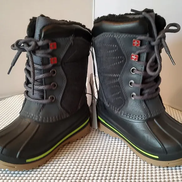 Toddler Boys Swiss Tech Winter Snow Boots