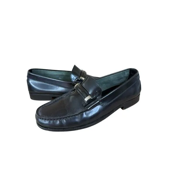 Tod’s Black Leather Bit Loafers Size 6.5 | Classic Italian Slip-On Shoes