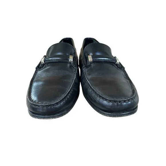 Tod’s Black Leather Bit Loafers Size 6.5 | Classic Italian Slip-On Shoes