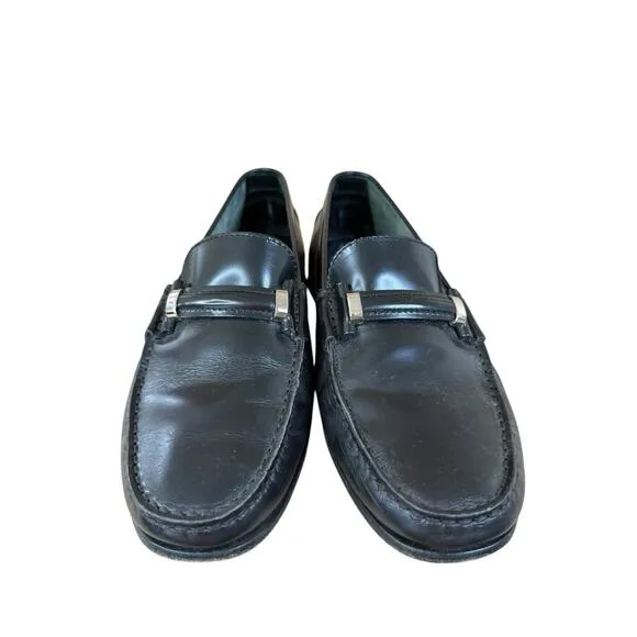 Tod’s Black Leather Bit Loafers Size 6.5 | Classic Italian Slip-On Shoes