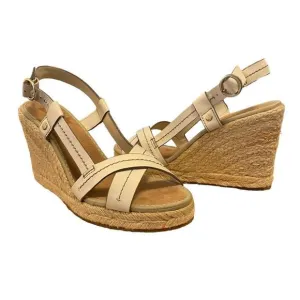 Tommy Bahama Leather Riviera Rope Espadrilles Sandals Size 9