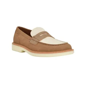 Tommy Hilfiger Men's  Sector Slip on Penny Loafers, Natural White, 10M