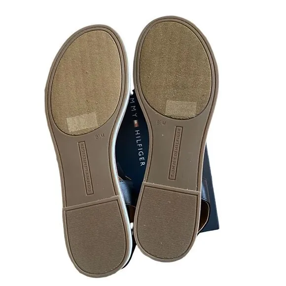 TOMMY HILFIGER Black Gorgina Sporty Strappy Sandals