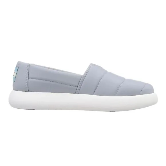 Toms Women's Camping &amp; Trekking Espadrilles Size 6.5 Mid Grey Matte NEW in Box