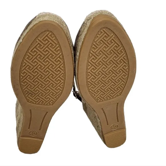 Toni Pons Caldes' Linen Wedge Sandals