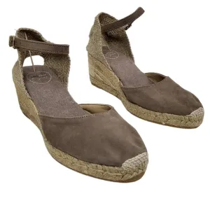 Toni Pons Caldes' Linen Wedge Sandals