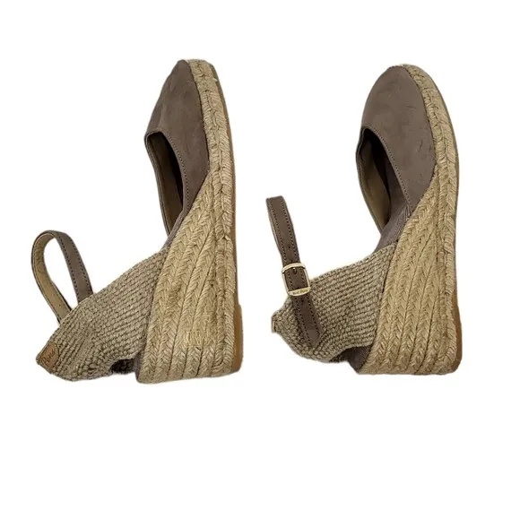 Toni Pons Caldes' Linen Wedge Sandals