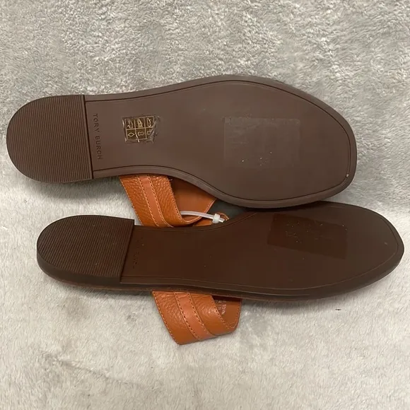Tory Burch Carson Thong Welt Flat Sandal Size 9