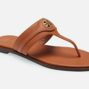 Tory Burch Carson Thong Welt Flat Sandal Size 9