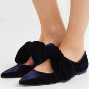 TORY BURCH Clara Ballet Flat Perfect Navy Size 6.5