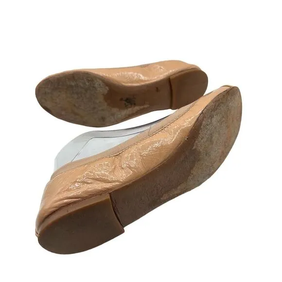 Tory  Burch Jolie Ballet Soft Flats Light Oak color Leather women’s 8.5 shoe