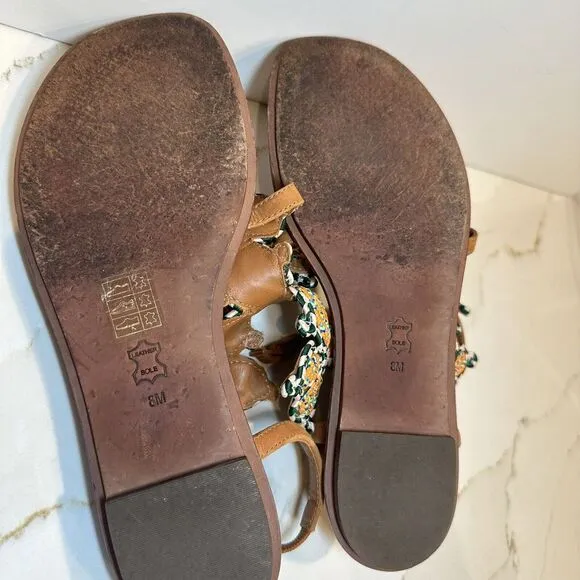 Tory Burch Palisade Gladiator flat sandal (Size 8M) Great Condition