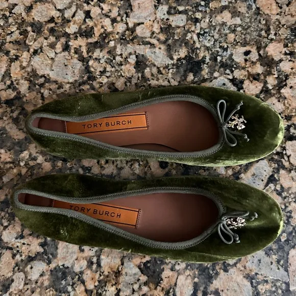 Tory Burch Velvet Charm flats