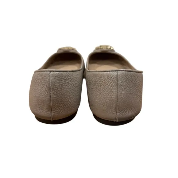 Tory Burch Womans Tan Ballet Flats