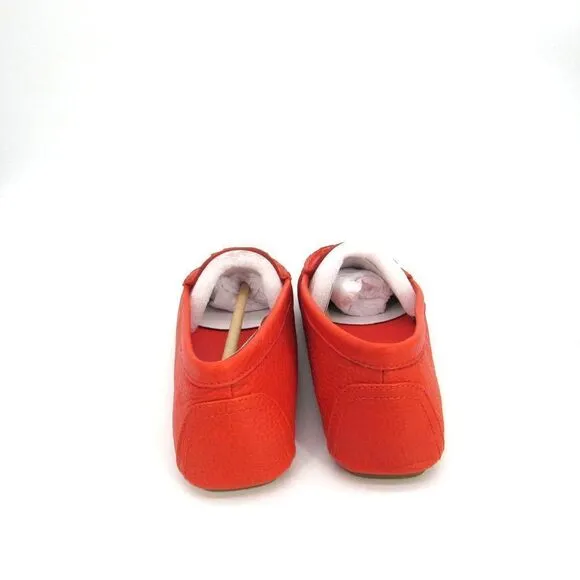 Tory Burch Lowell 2 Driver Loafers in Spicy Orange SZ 6.5