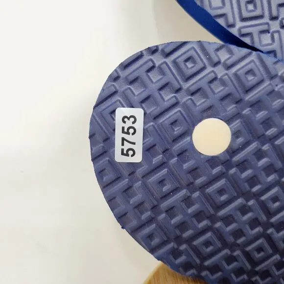 Tory Burch Sandals Womens 7 Thin Flip Flop Thong Strappy Flat Shoes