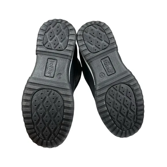 Totes boys Morris Charcoal waterproof fleece lined insulated winter boots