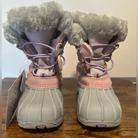 Totes Toddler Girls Lil Jenny Purple Waterproof Winter Boots NWT Various Sizes