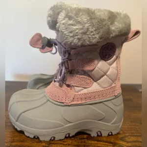 Totes Toddler Girls Lil Jenny Purple Waterproof Winter Boots NWT Various Sizes
