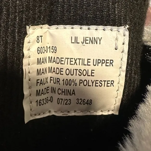 Totes Toddler Girls Lil Jenny Purple Waterproof Winter Boots NWT Various Sizes