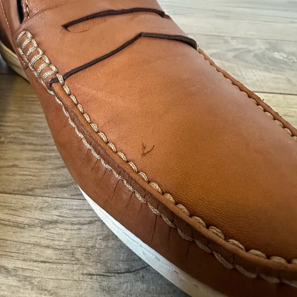 Trask Sheldon Leather Loafers