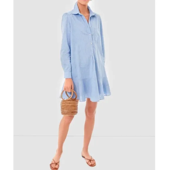 TUCKERNUCK Chambray Callahan Shirt Dress