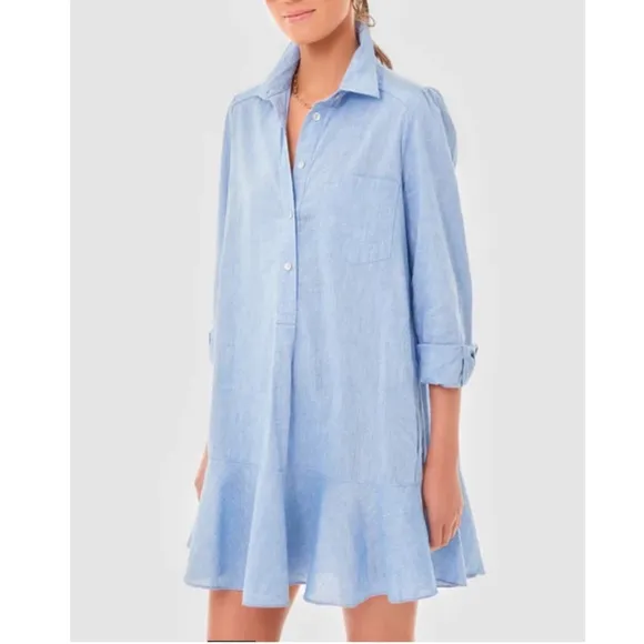 TUCKERNUCK Chambray Callahan Shirt Dress