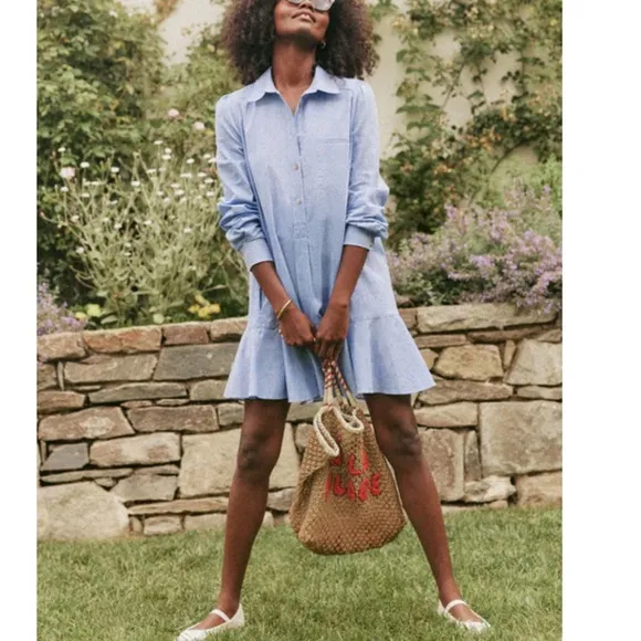 TUCKERNUCK Chambray Callahan Shirt Dress