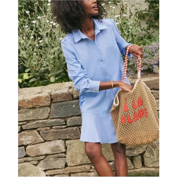 TUCKERNUCK Chambray Callahan Shirt Dress
