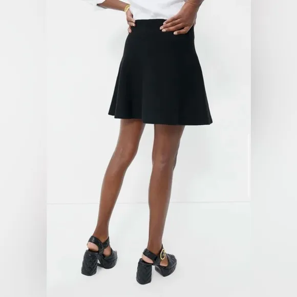 Tuckernuck HYACINTH HOUSE Black Knit Margaret Mini Skirt Size Medium