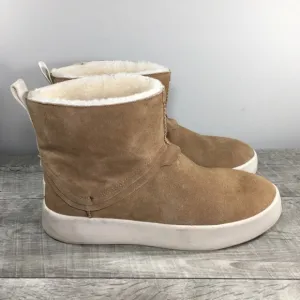 UGG 1104613 Boom Suede Chestnut Sheepskin Snow Winter Womens Platform Boots 12