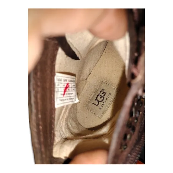 UGG Blaney Crystal High Top Sneakers