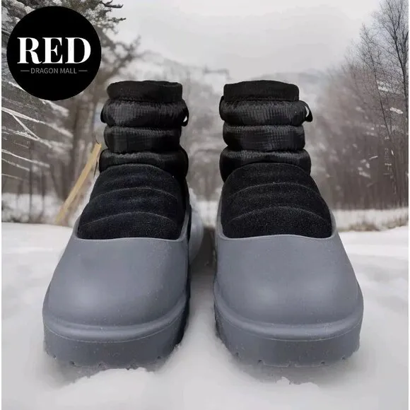 UGG Classic Mini Pull-On Weather Waterproof Insulated Boots - Men's Size 8