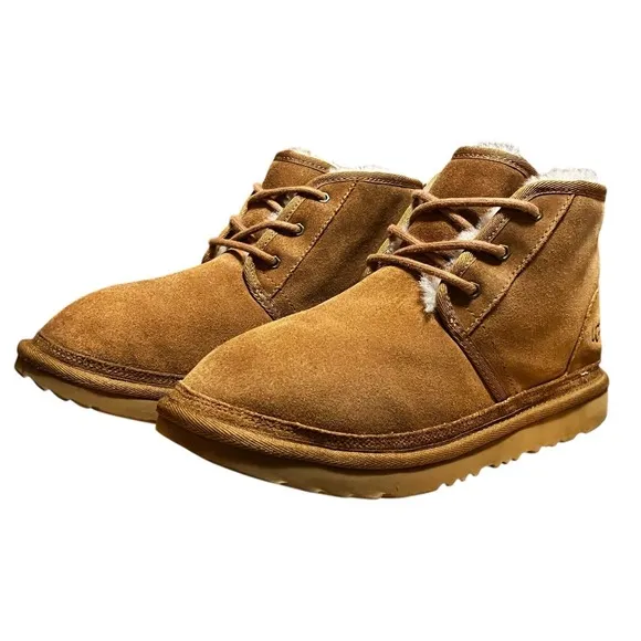 UGG Men's Neumel Chukka Chesnut Brown Suede Ankle Boots S/N 3236 US 6 1017320K