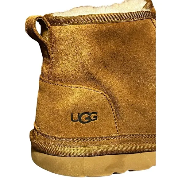 UGG Men's Neumel Chukka Chesnut Brown Suede Ankle Boots S/N 3236 US 6 1017320K