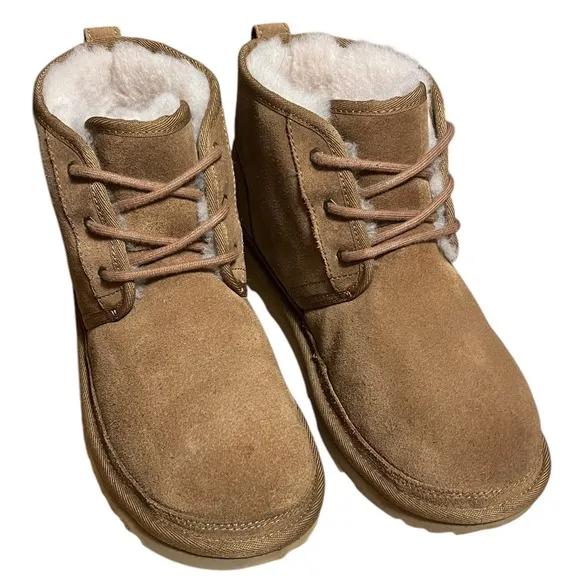 UGG Men's Neumel Chukka Chesnut Brown Suede Ankle Boots S/N 3236 US 6 1017320K