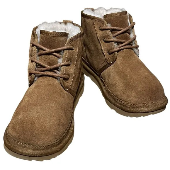 UGG Men's Neumel Chukka Chesnut Brown Suede Ankle Boots S/N 3236 US 6 1017320K