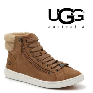 UGG - Olive - Zip up High Top Sneakers