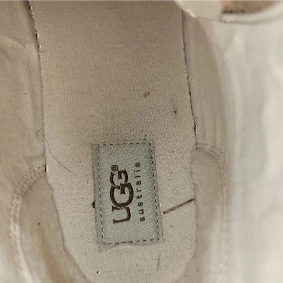 Ugg Blaney High Top Sneaker, Women's sz 11, Cognac.