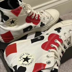 Unisex Converse Card Shapes High-Top Sneakers