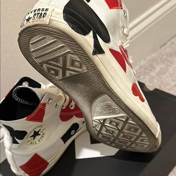 Unisex Converse Card Shapes High-Top Sneakers
