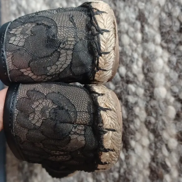 Valentino   lace espadrilles