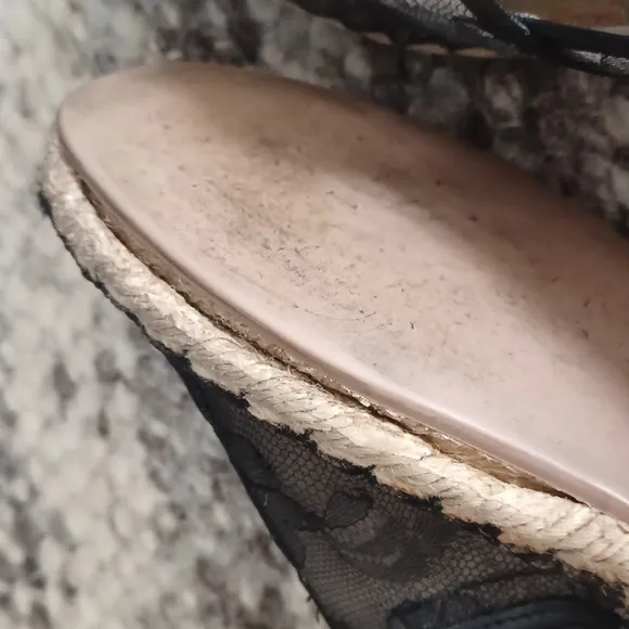 Valentino   lace espadrilles