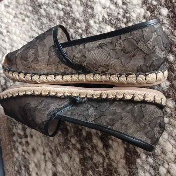 Valentino   lace espadrilles