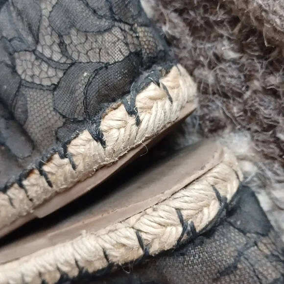Valentino   lace espadrilles