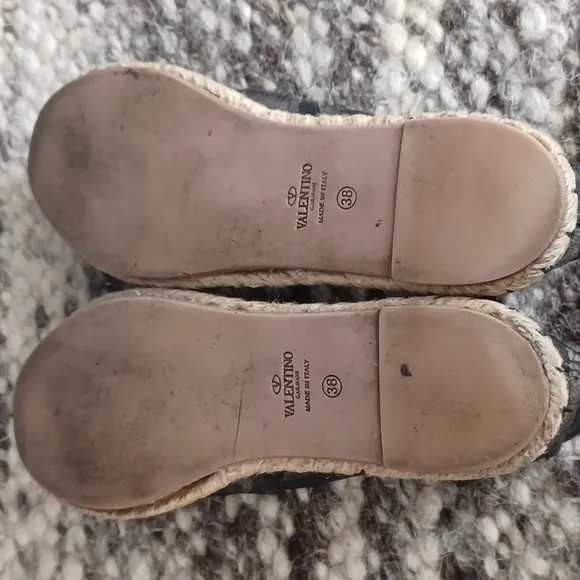 Valentino   lace espadrilles
